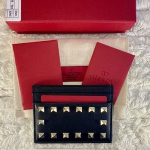 Valentino Rockstud Card holder